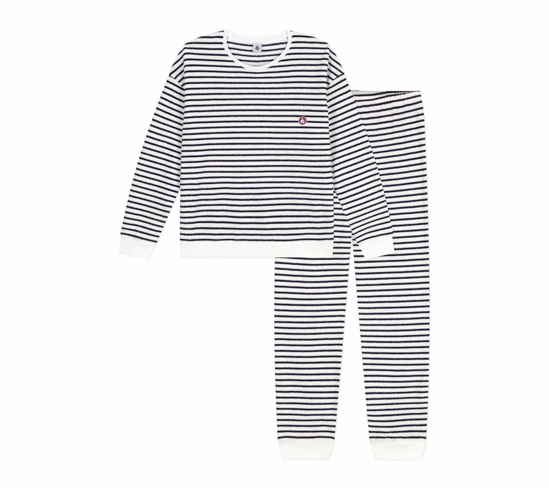 

Petit Bateau Pajamas A0DV3 M Off-White/Blue