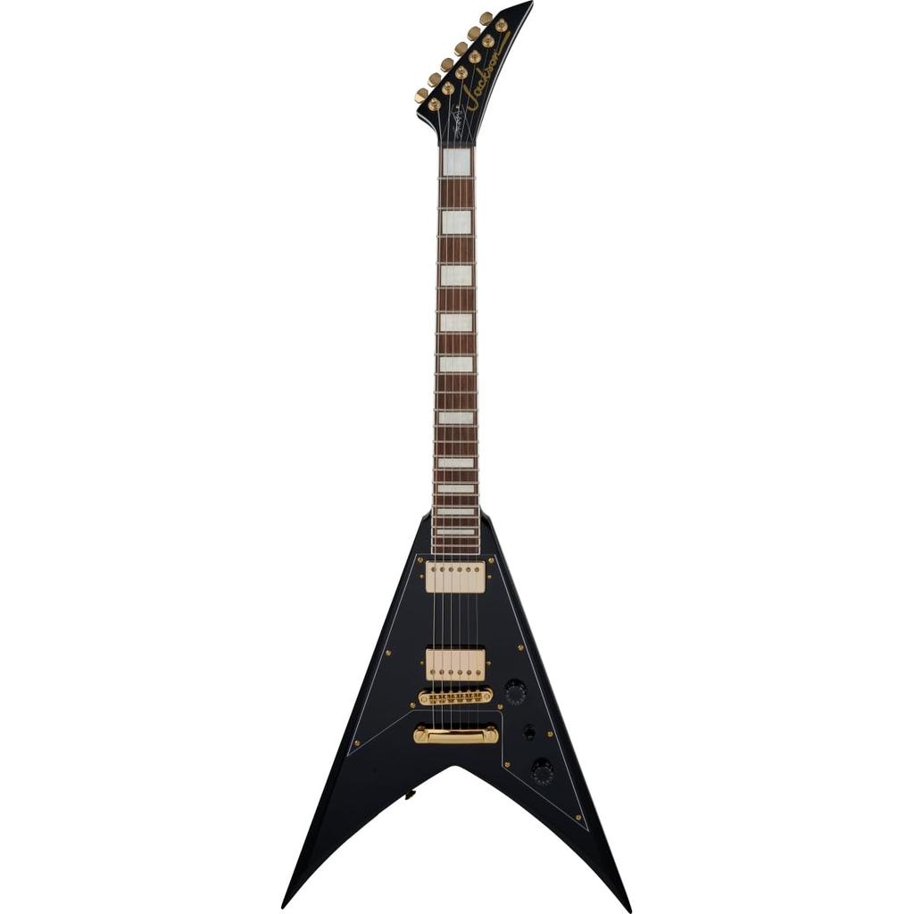Series Signature Scott Ian King V KVXT with Laurel Gloss Black Jackson/X Fingerboard,