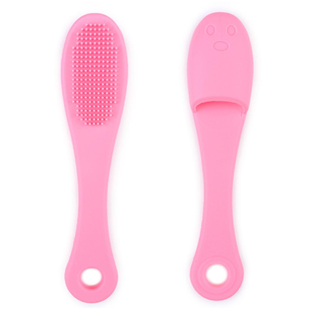 Pet Finger Toothbrush Soft Silicone Removes Plaque Tartar Clean Bad Breath Dog Finger Toothbrush