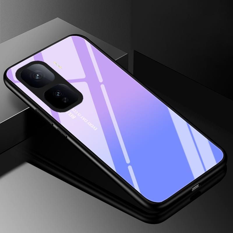 Tempered Glass Phone Case For vivo iQOO Neo 10 Pro Luxury Hard Back Bumper Cover for Vivo iQOO Neo 10  Capa Neo10 / Neo 10Pro