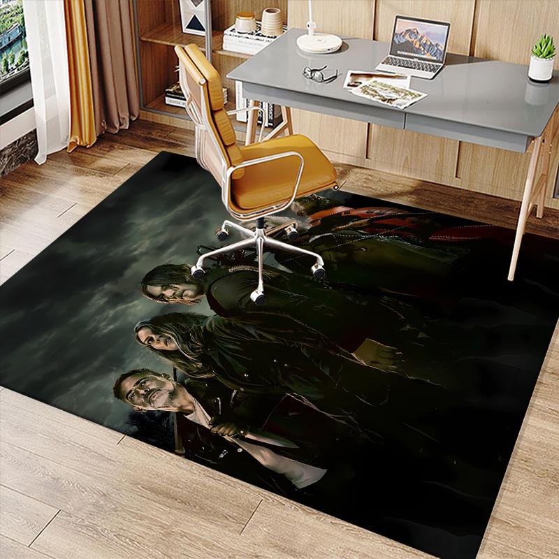 The Walking Dead Daryl Dixon3 Printed Absorbent Washable Carpet, Non-Slip Bathroom Mats, Kitchen Rugs, Yoga Mat,Living Room Entrance, Camping Picnic R