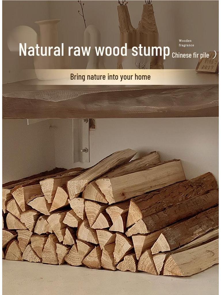 Dekorativní cedrová polena do krbu pro domov a stůl