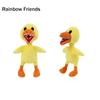 114in Friends Rainbow Yellow Duck Cartoon Soft Toy Soft Stuffed Doll Gift Kid