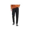 Fila A.P. Minimalist Comfortable Fashion Casual Versatile Straight Leg Knitted Sports Pants Men Bottoms Deep-Black A11M611604FBK