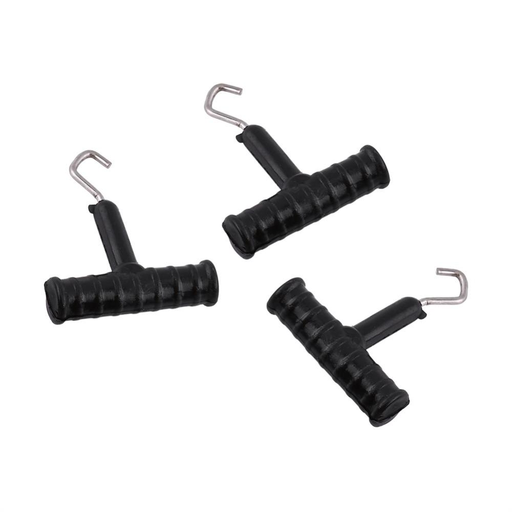 

10 Pcs ABS Fishing Knot Puller Stainless Steel Rig Puller Knot Tools Outdoor Fishing