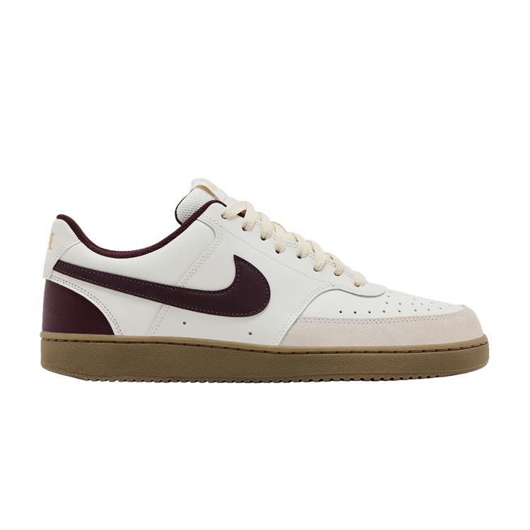 Nike Court Vision Low Sail Burgundy