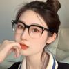 NEW Blue Light Blocking Glasses Women Square-framed  Fashion Computer Glasses Men Clear Black Frame Anti Radiation Filter Glasse