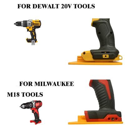 Für Milwaukee/Dewalt 14,4/18V/20V Akku-Werkzeuge Maschinenhalter Werkzeugaufbewahrungsregal Wandhalterung Werkzeughalterung Festes Gerät Werkzeughalter
