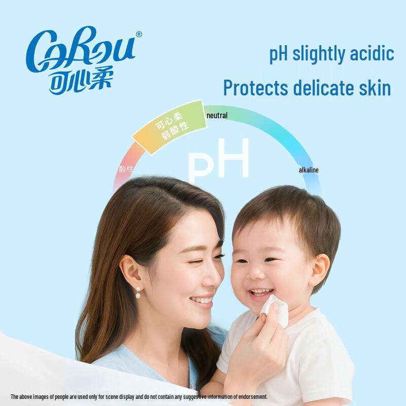 COROU Baby Hand & Mouth Pure Water Wipes - Family Pack