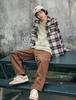 Flatwave In Seoul Pinn Washed Canvas Pants Brown