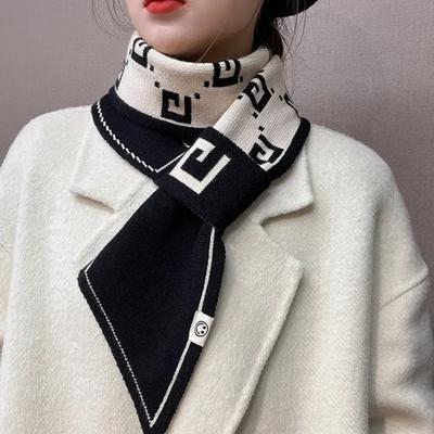 Sciarpa invernale da donna, scialle spesso e caldo con versatile stile coreano