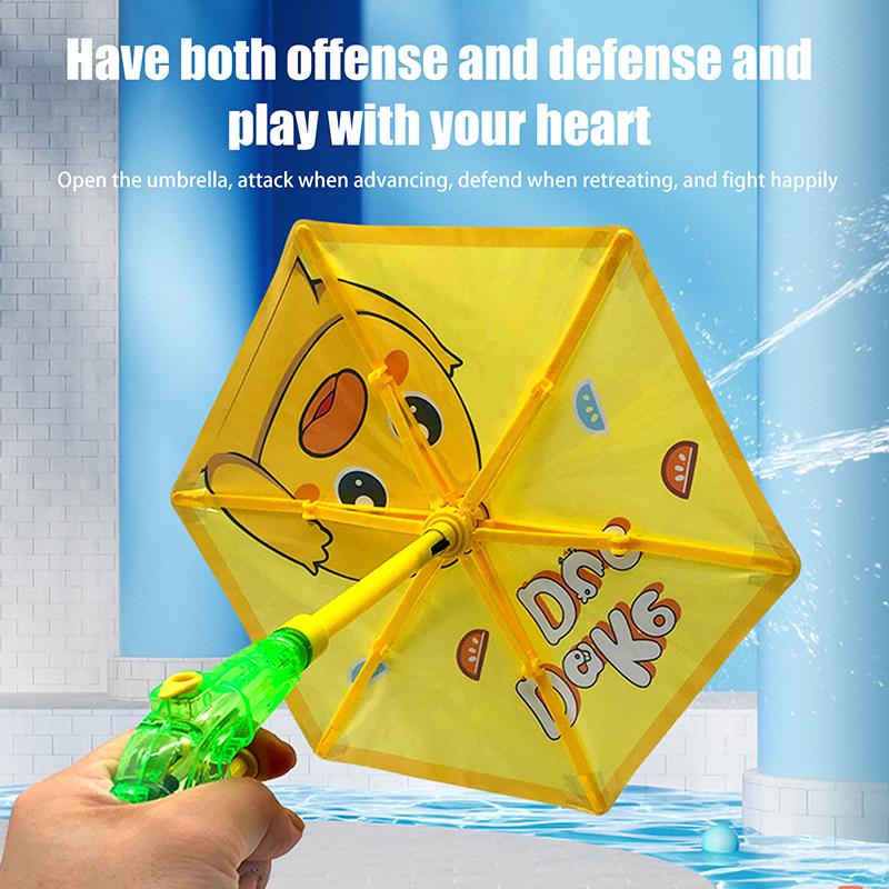 Creative Water Gun Toy With Small Umbrella Summer Beach Rafting Water Toys Pool Beach Toys For Birthday Party Favors