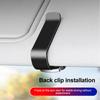 Car Sun Visor Clip Glasses Holder Auto Sunglasses Visor Sunglasses Bracket with Sponge Protective Glasses Support