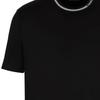 Emporio Armani Logo Letter Trim Round Neck Short Sleeve T-Shirt Men T-shirts Black 6D1T95-1JOSZ-0999