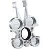 12 In 1 Zinc Alloy Faucet Aerator Removal Tool for Kitchen Bathroom Sink Repair Compatible with 16 To 24mm Sizes