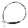 For Harley Sportster / Electra Tour Glide / Road King Motorcycle Braided Stainless Steel Clutch Cable
