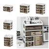 Display Rack Desk Organizer Storage Box Large-capacity Dormitory Drawer  Desktop Storage