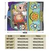 Families Peter Griffin Guys Stewie Soft Blankets Picnic Plush Throw Blanket Comfortable Bedroom Flannel Bedspread Sofa Bed Cover