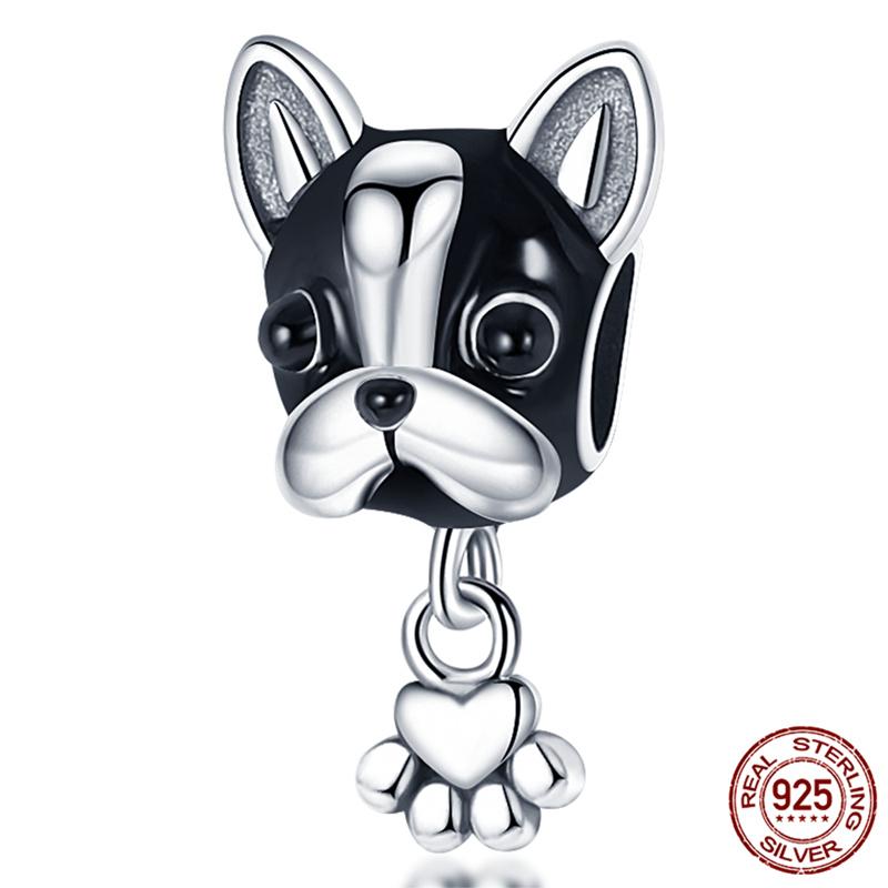 Fit Charms Fororiginal Bracelets Animal Series Flower Rabbit Holding Heart 100%Copper Jewelry Making For Women Gift