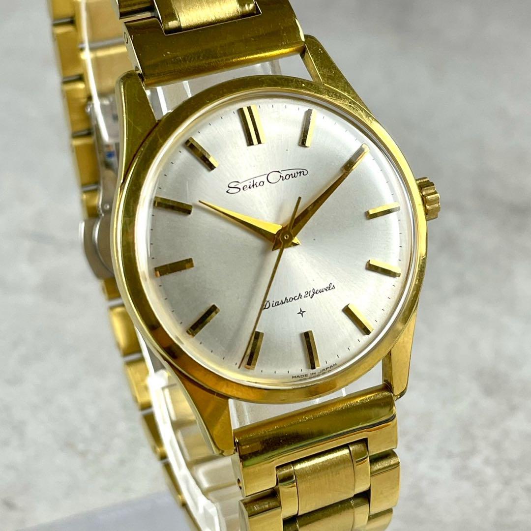 

[USED] Working/Band/Extreme SEIKO Crown Hand-Wound Watch