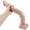 42cm Realistic Dildo Dildo with Suction Cup Hands Free Play Body Safe Material and Adult Female Sex Toy Adult Dildo for Anal
