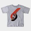 Boys Girls Soft Cotton Graphic Tees Raiden Fighters T-shirt Breathable Daily School Wear Kids T-Shirts