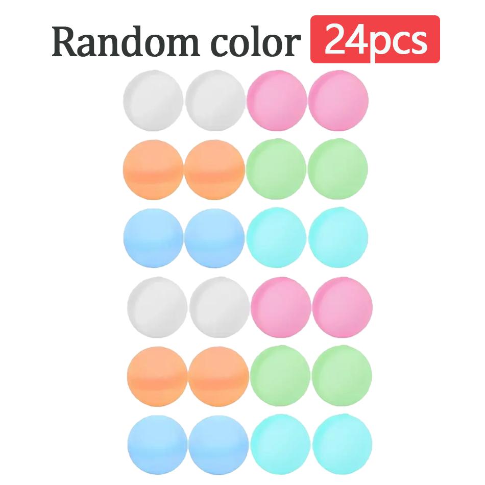 Reusable Water Balloons Toys Water Balls Quick-Fill Water Balls Summer Outdoor Pool Beach Party Fun Game Water Toy