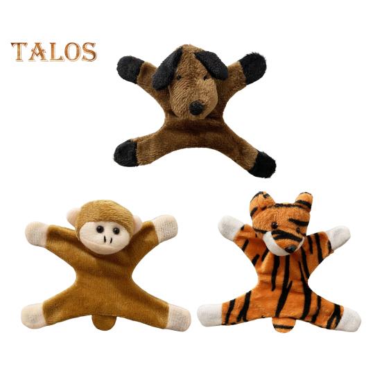 

3 шт. плюшевый магнит на холодильник в виде животного для домашнего офиса, кухни, шкафчика, холодильника, плюшевая кукла в виде животного из мультфильма, магнитное украшение, орнамент E