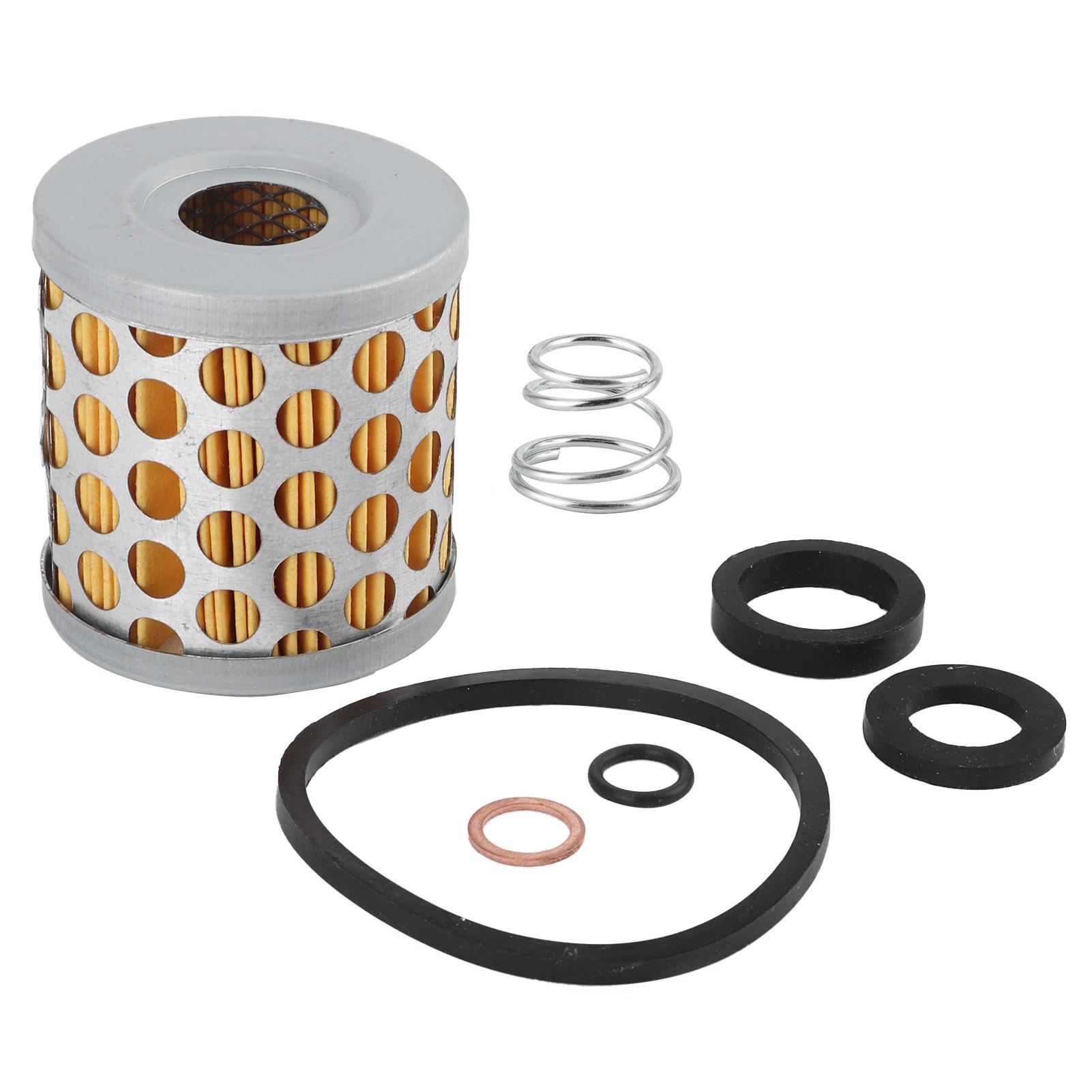 

Fuel Filter Element with Spring Sealing Ring Gasket Replacement Aluminium Alloy Universal