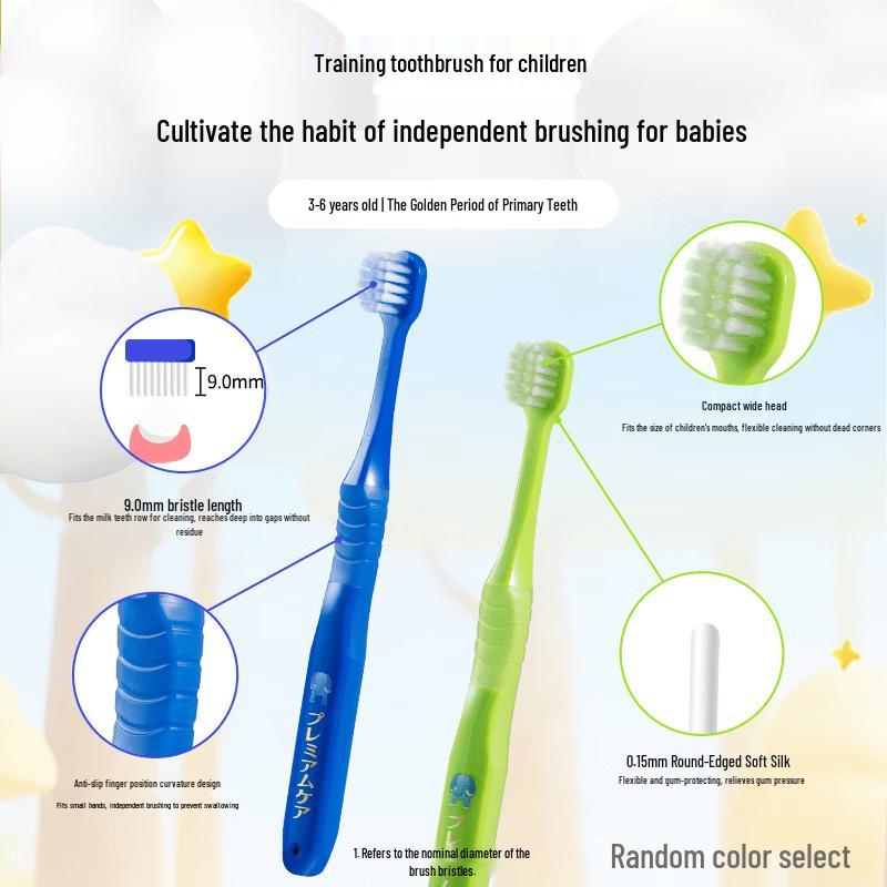 EBISU Kids Training Toothbrush (3-6 Years)