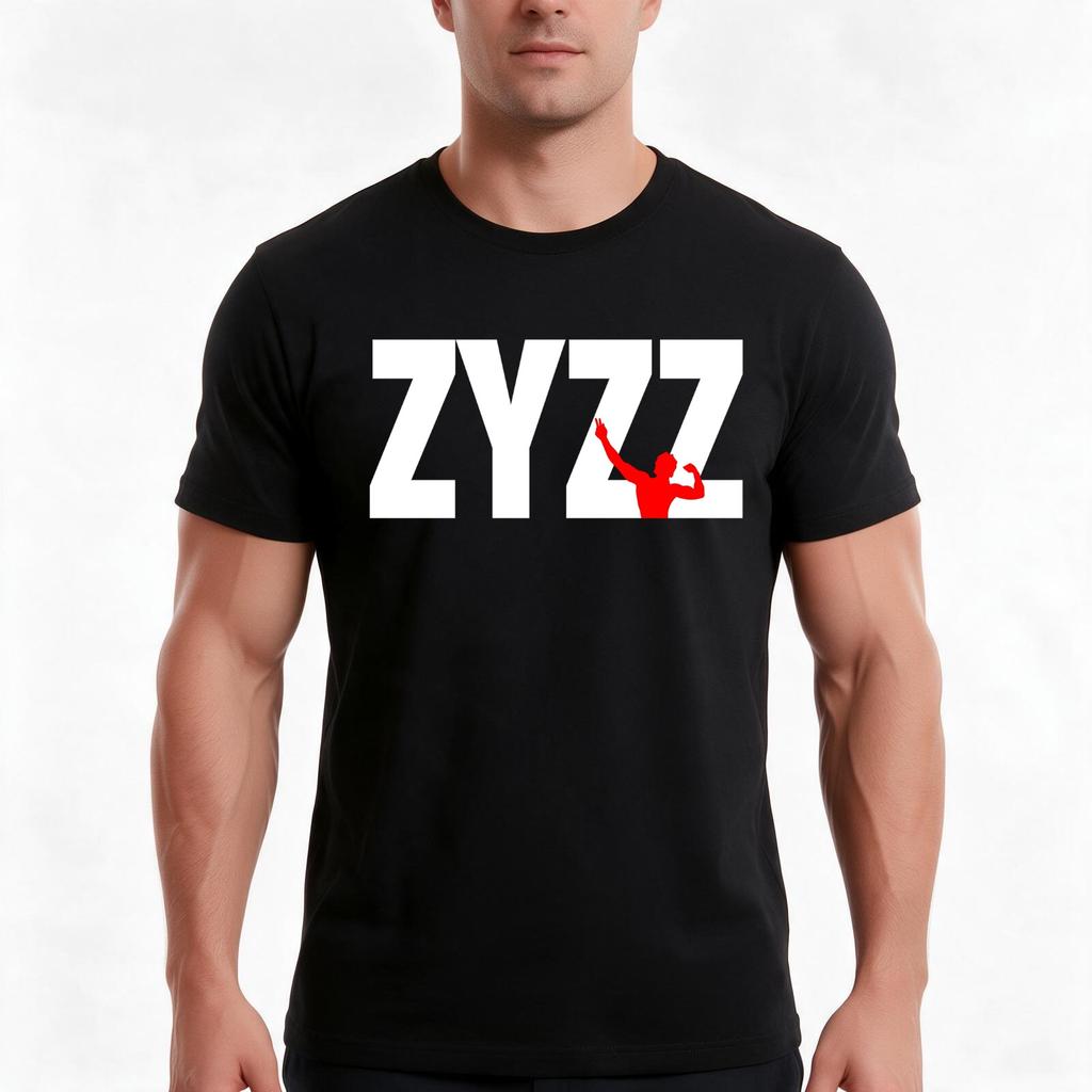 Zyzz Text Sickkunt Gym Bodybuilding Motivational Aesthetic Veni Vidi Vici Design Tshirt Summer Casual Cotton Tee 100 Cotton