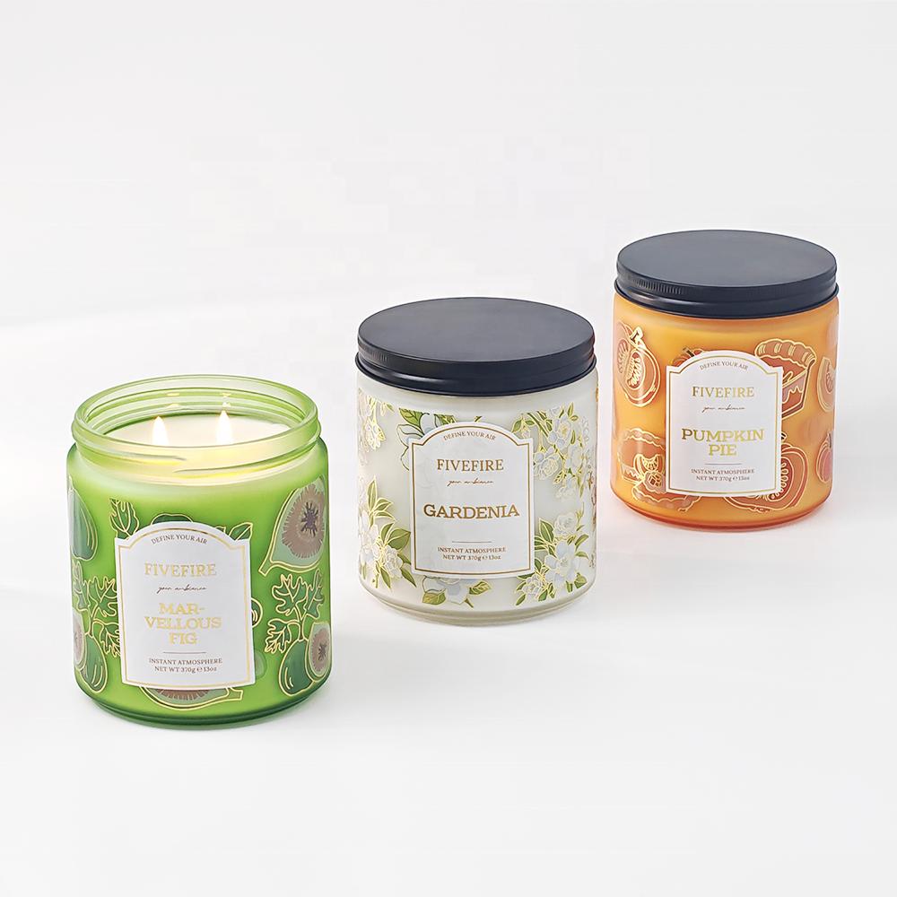 Scented Candles Luxury Custom Candles Private Label Scented Luxury Scented Candles Private Label 370G&Rose