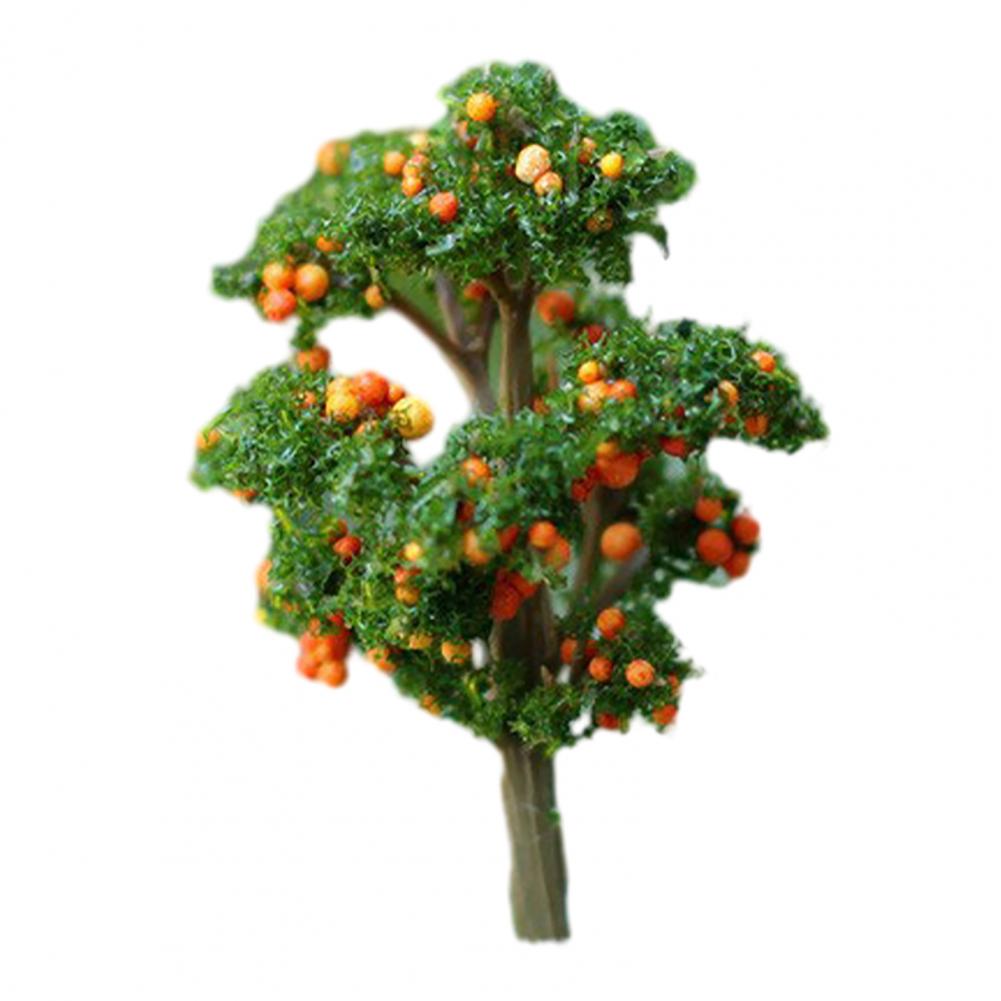 Moss Garden Embellishments Model Trees Diy Micro Landscape Ornaments Decorative Miniature Blossom Trees Artificial for Crafts