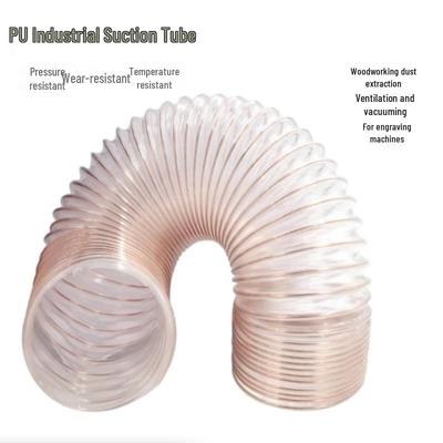 PU Dust Collection Hose with Steel Wire