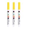 3Pcs Monument Paint Pen Sunproof Waterproof Stone Marker Pen For Writing Coloring On Tombstones Gravestone Restoration