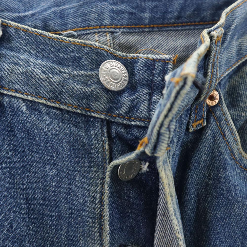 Levi's 80s 90s 501xx Valencia Factory Reduction rate 10% Button fly Denim pants Men's Used