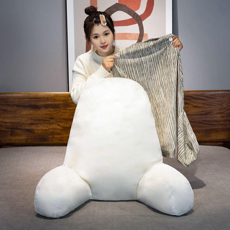 Nap Pillow Tatami Pillow Pregnant Women's Pillow for Waist Protection Sofa Soft Bag Large Backrest Headboard Cushion Office Dormitory Enlarged Pillow