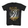 T-shirt da donna Bon Jovi_Ladies Slippery When Wet World Tour Stampa sul retro