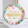 Children's birthday party disposable plate picnic plate Cake plate Large paper plate dessert table decoration set tableware