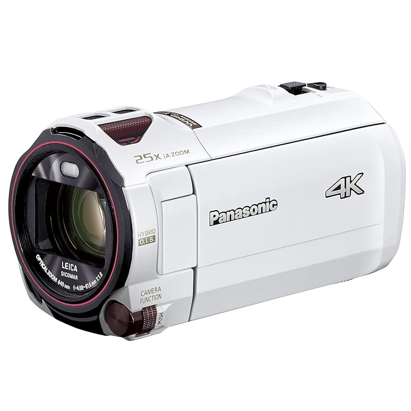 

panasonic 4K video camera 64GB 20x optical zoom pure white HC-VX992MS-W