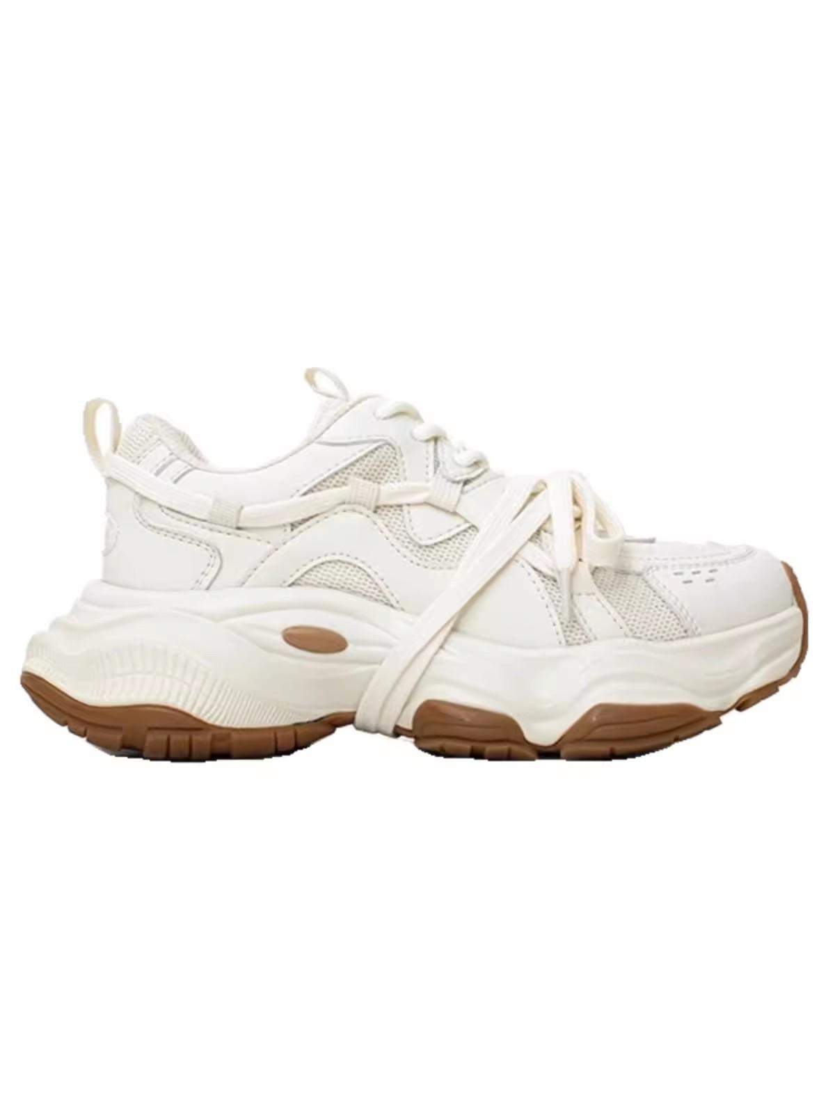 

[Armano] Uncle s running sneakers for women s 2025 spring new thick-soled little dad shoes are wear-resistant 35