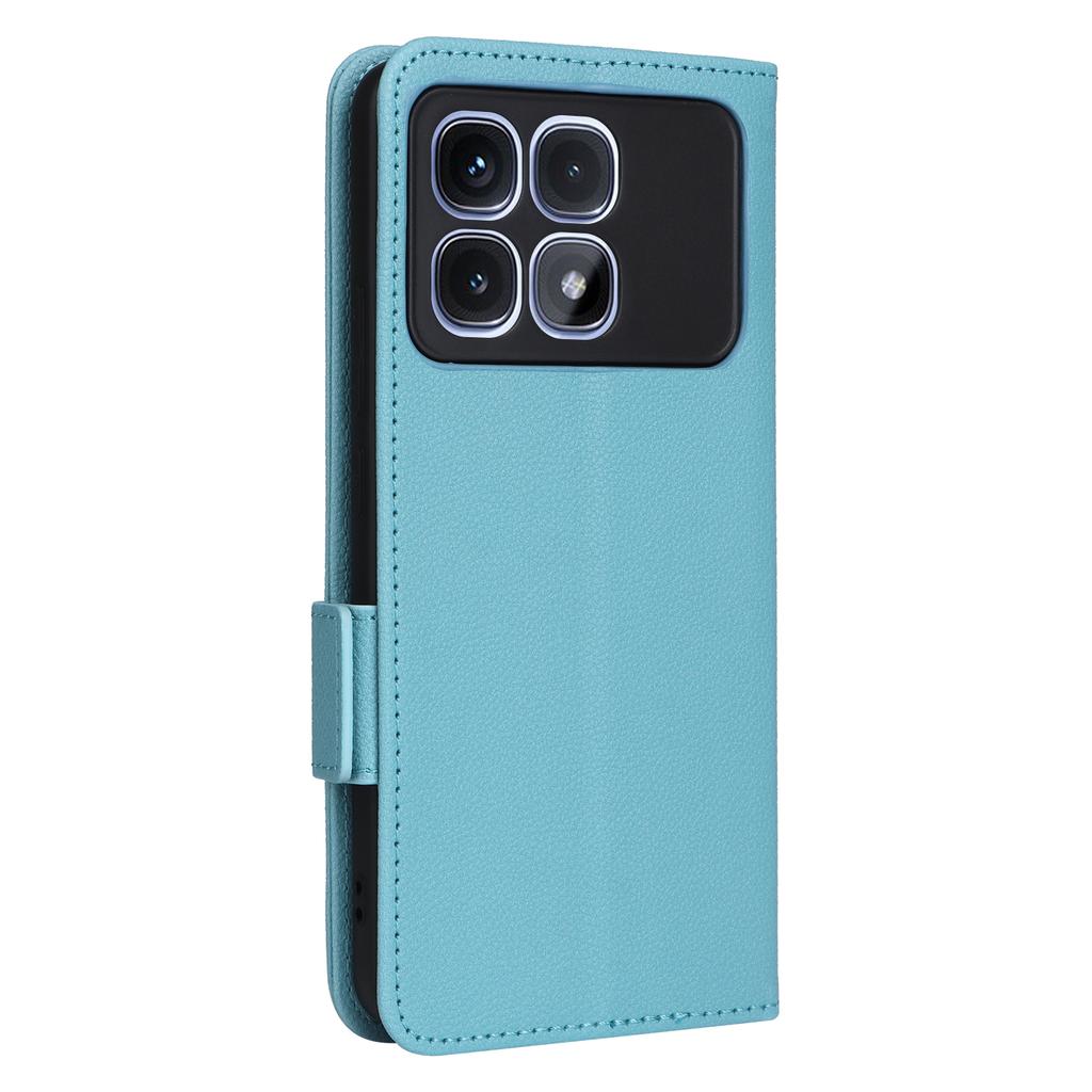 For Xiaomi Redmi K70 Ultra Case with Wrist Strap Litchi Texture PU Leather Wallet Phone Cover