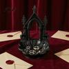 Lolita Room Accessories 3D Printed Gothic Arch Jewelry Tray, Medieval Church Style Trinket Decorative Storage Dish Dish, Vintage Tray for Rings
