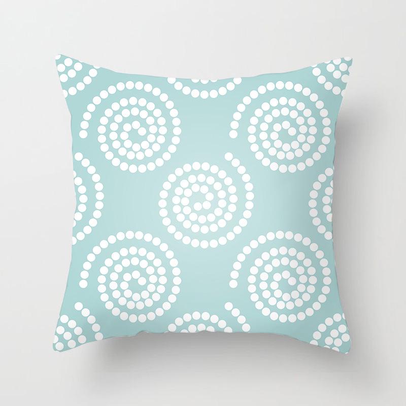 American Pattern Geometric Pillowcase Home Sofa Cushion Pillowcase