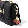 Cute Strawberry White Daisy Keychain Y2k Fruit Kawaii Heart Flower Keyring Backpack Pendant Men Women Jewelry Gifts