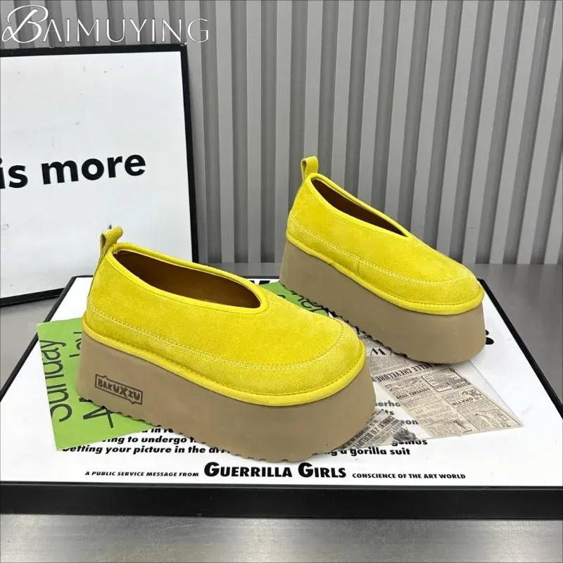 Fashion Platform Flats Sandals Women Sneakers Shoes Casual Loafers 2025 Trend Designer New Spring Suede Comfort Walking Zapatos Mujer