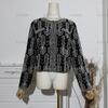 Fashion Yani Court Style Heavy Industry Bead Embroidered Short Jacket Women's Black Cardigan Performance Clothing Top