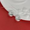 Sterling Silver 999 Chubby Fu Pendant 3D Craft Beads for DIY Jewelry & Bracelets