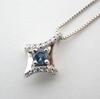 [Used] Pt900/850/Alexandrite/Pendant/Necklace/j41-5