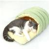 New Cat Dog House Indoor Winter Thickened Foldabl Cat Sleeping Bag Cozy Soft Warm Semienclosed Small Pet Bed Snuggle Sack